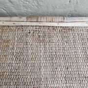 Renovated rattan coffee table