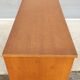 Sideboard 1960 diamond marquetry and showcase 180x45