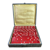 Jeu de dominos en bakélite, années 1930
