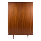 Armoire Penderie Pieds fuseaux Capelle Vintage Scandinave Années 60