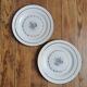 Mismatched vintage dinner plates "Spring"