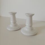 Vintage ceramic candle holders