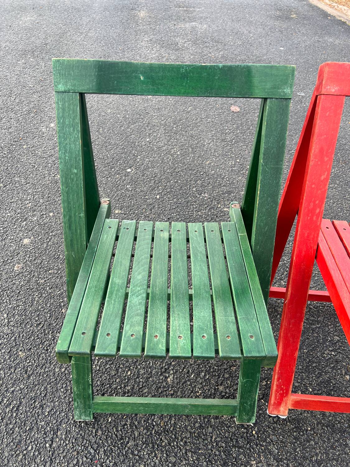 Pair of Aldo Jacober chairs