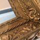 Antique wooden mirror