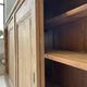 Large row of solid oak loom sliding doors