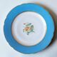6 dessert plates in porcelain Old Paris 19th century