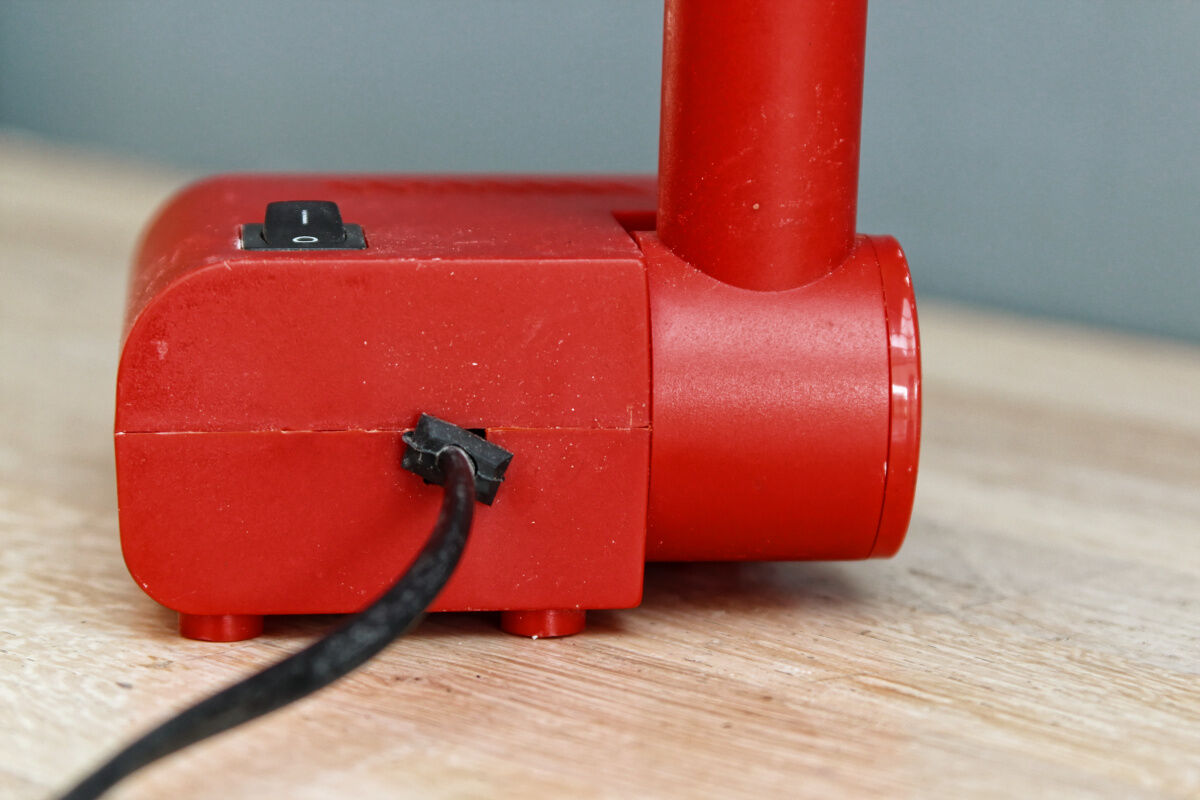 Small vintage desk lamp for children