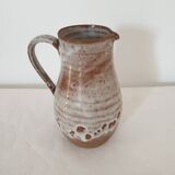 Ceramic pitcher signed Roger Jacques (Saint Amand)