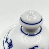 Set of 4 winterling cups, milk jug and sugar bowl