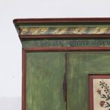 Cabinet de mariée peint d'art populaire, 1868