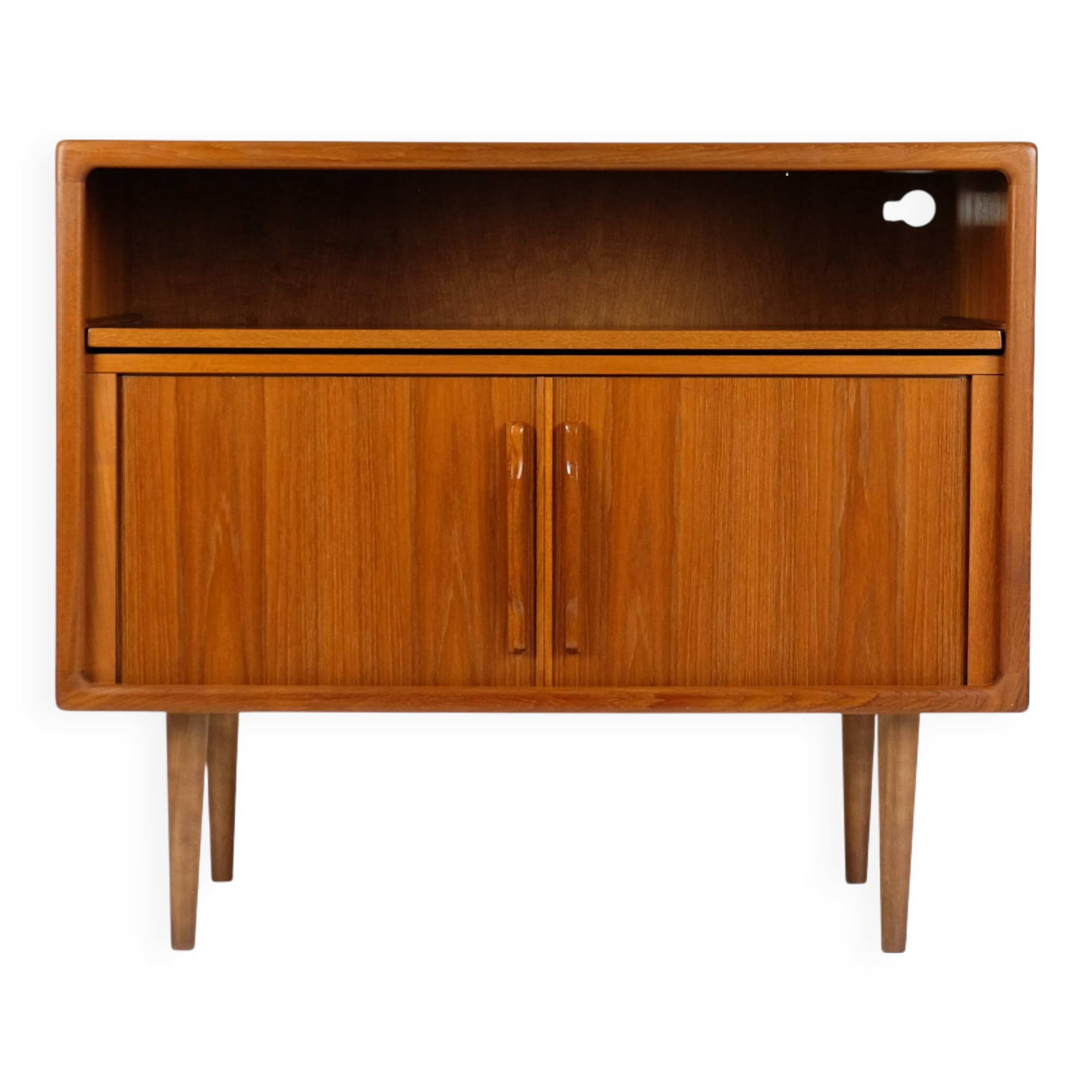 Vintage Danish Design Teak HiFi Phono Sideboard - 1970s