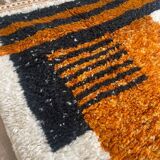 Handmade wool Beni Ourain rug,