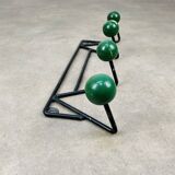 Wall coat rack hook 50s 4 balls