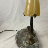 Lampe de bureau encrier art nouveau art déco 1930 années 30