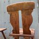 Pair of chairs made of vintage wood