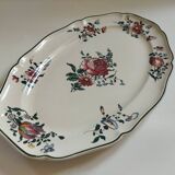 Plat ancien en faïence Villeroy & Boch Mettlach 1562 Vieux Strasbourg / Alt Strassburg