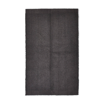 4x7 Brown & Gray Handmade Wool Vintage Rug 140x221Cm SK 241972