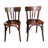 Pair of bistro chairs