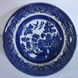 6 Willow blue English porcelain bowls