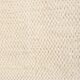 Tapis en coton recycle ecru 140 x 70 cm