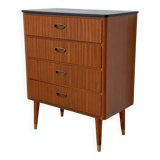 Petit commode d'appoint scandinave vintage 1960's