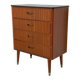 Petit commode d'appoint scandinave vintage 1960's
