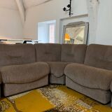 Canapé d’angle modulable Années 70 Italie