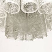 Lampe Plafonnier en Verre Allemande du Milieu du Siècle par Doria Leuchten, années 1960