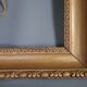 Old frame stucco wood & gilded 40.5x35.5 cm, leaf 28.2x22.9 cm sb