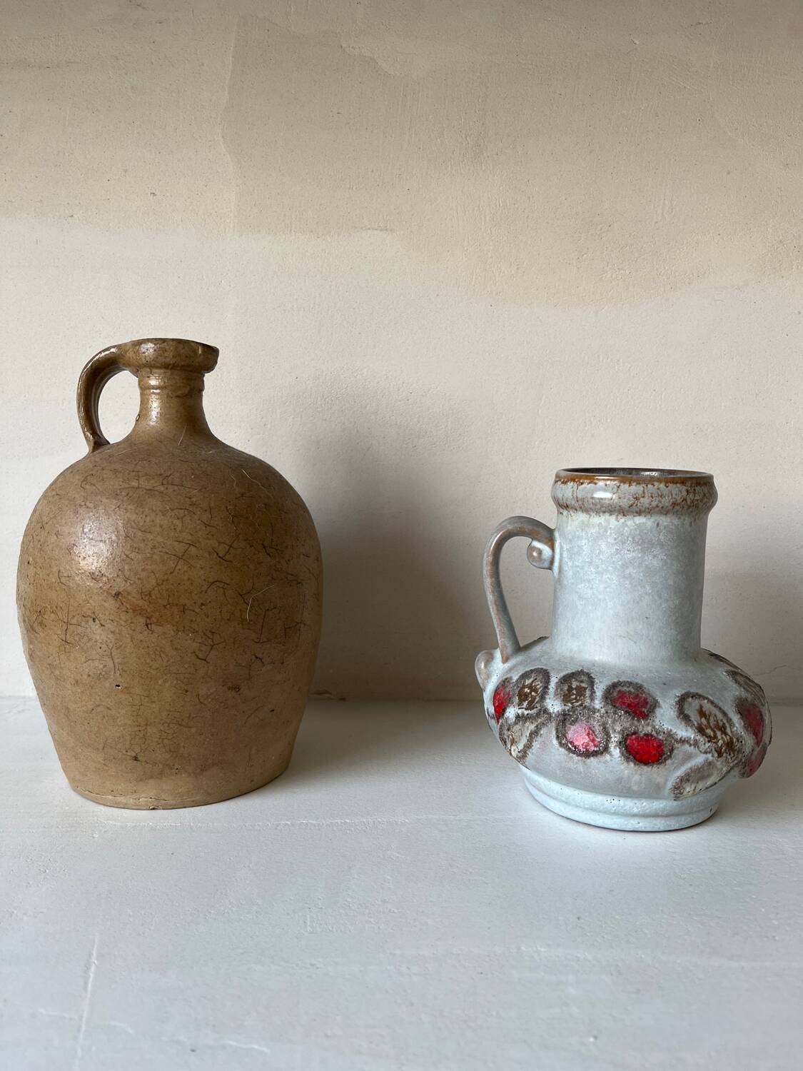 Vintage ceramic pitcher