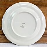 6 soup plates Longchamp Decors Moustiers Olérys