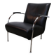 Montis black leather armchair, Holland