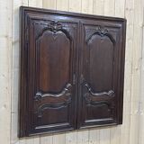 Eighteenth oak sideboard façade