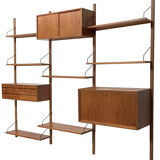 Vintage Poul Cadovius Royal System wall system wall unit
