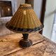 Wicker lamp
