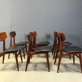 Mid-century dining set by Louis van Teeffelen for Wébé, 1960s