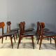Mid-century dining set by Louis van Teeffelen for Wébé, 1960s