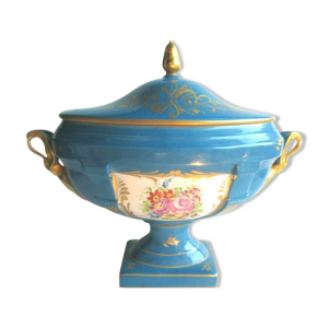 coupe sur pied porcelaine