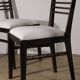 Set of 4 modernist chairs in oak and bouclé fabric, 1940