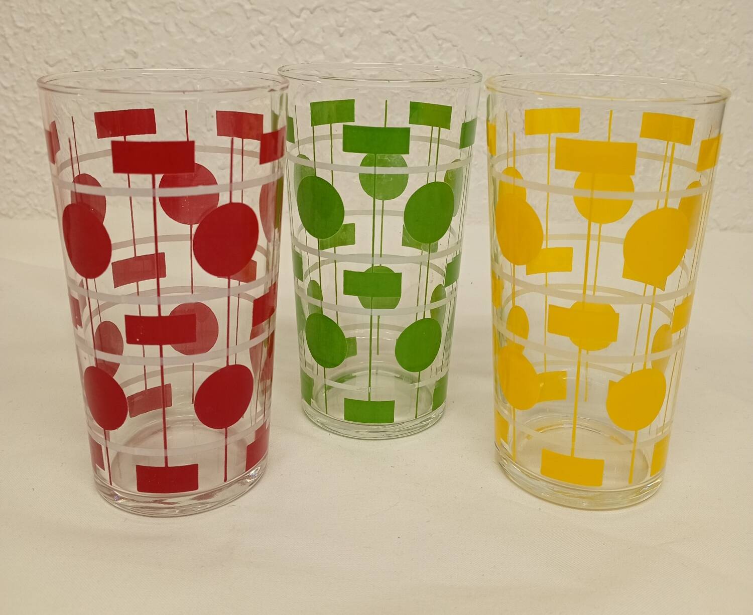 Orangeade glasses