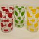Orangeade glasses