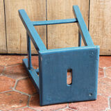 Wooden workshop stool