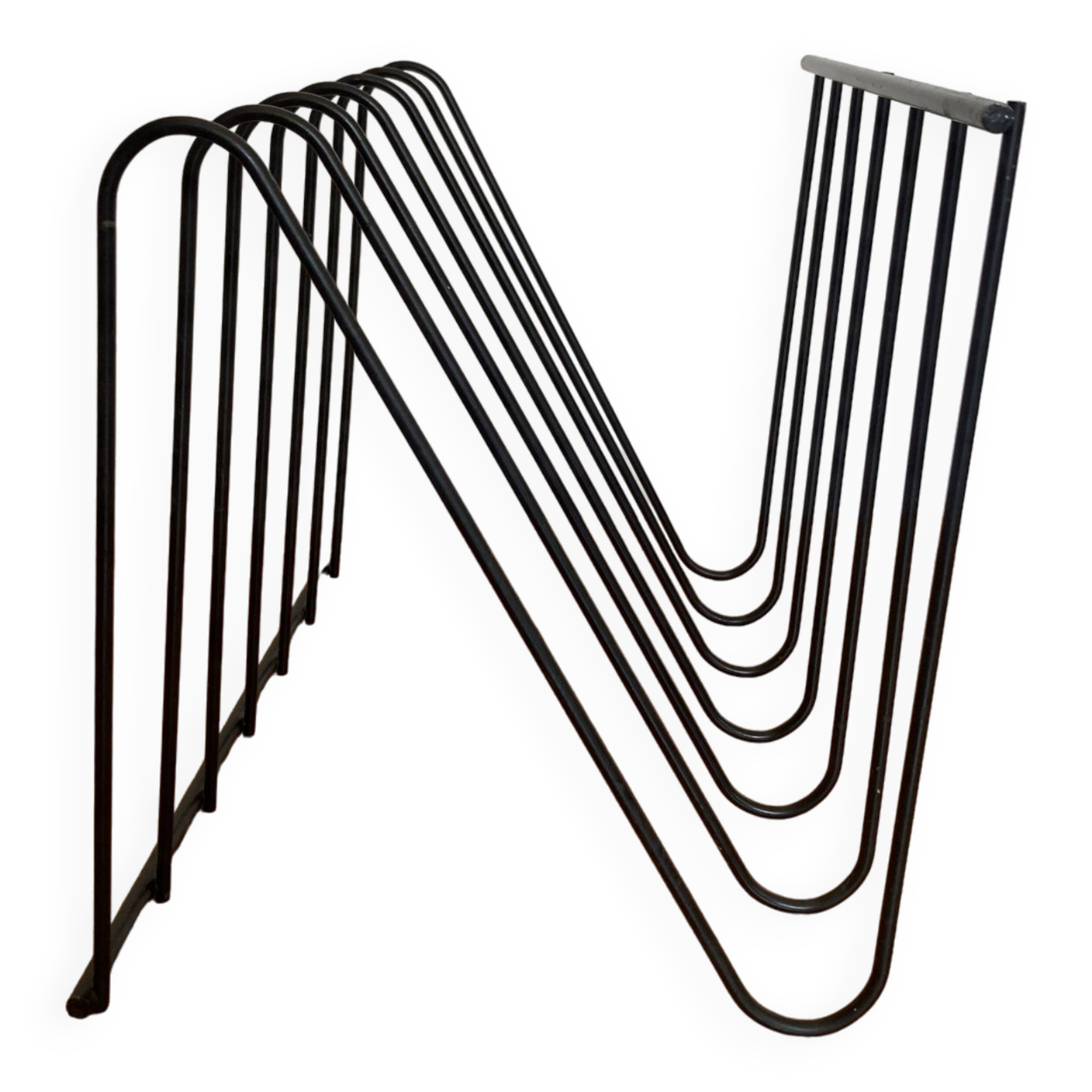 Magazine rack "z" by f arnal 70s