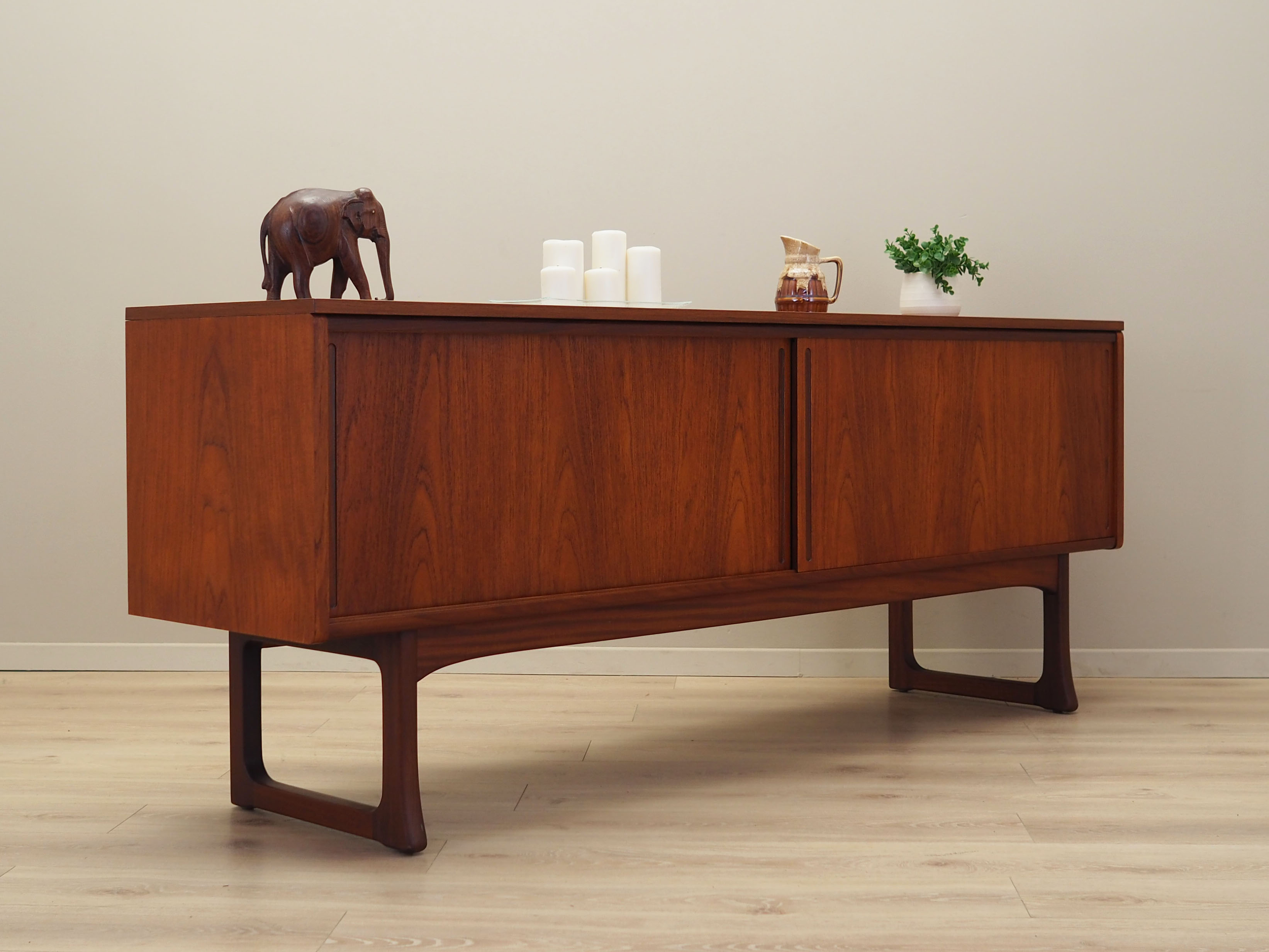 Teak sideboard, Danish design, 1970s, production: Denmark