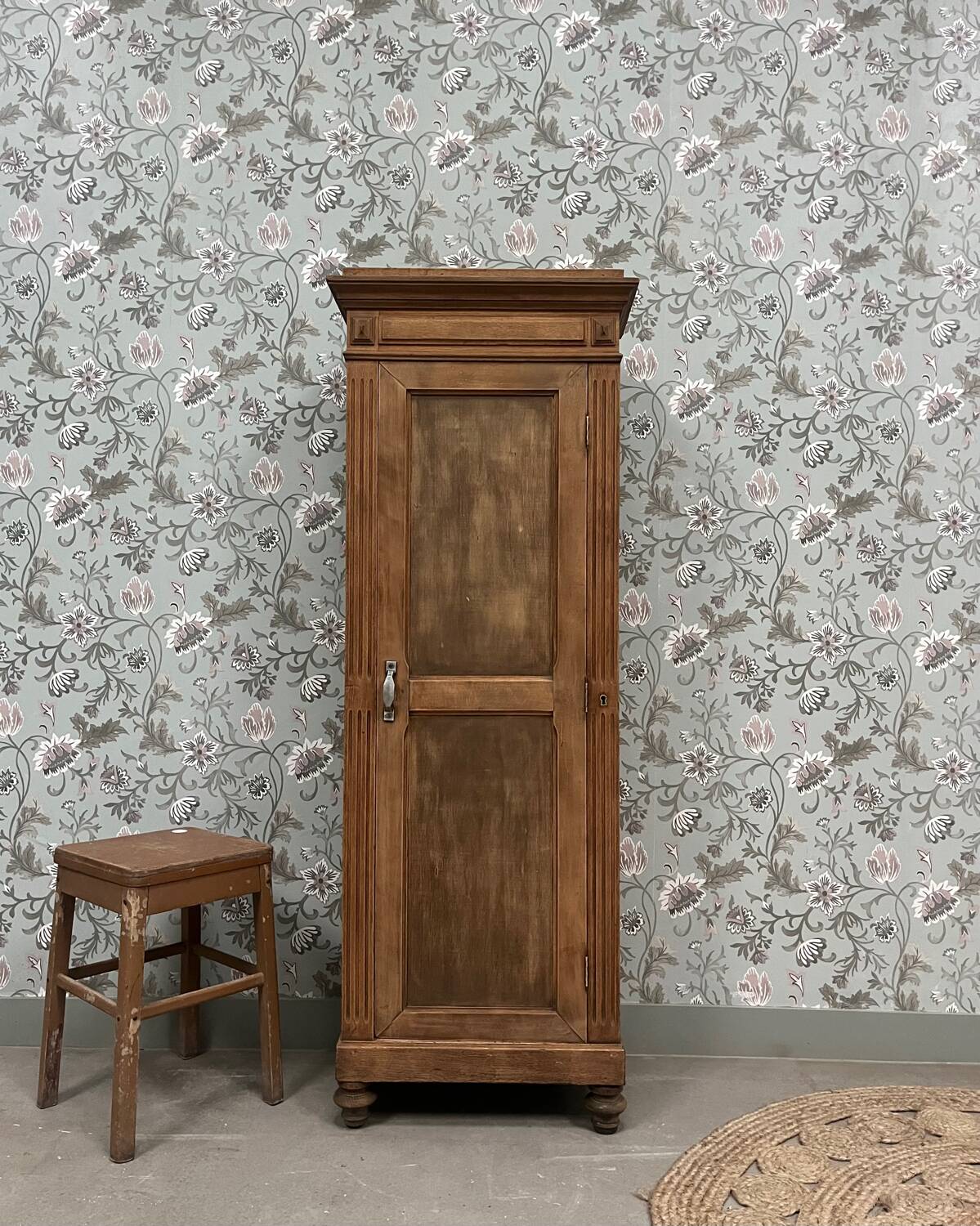 Small old notary cabinet