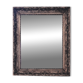 Antique silvered mirror "Barthélémy" – elegance and poetry of time