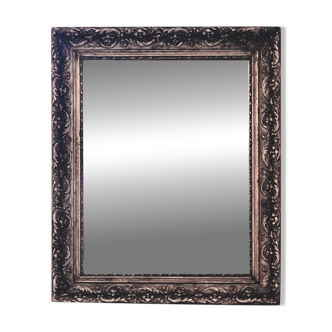 Antique silvered mirror "Barthélémy" – elegance and poetry of time