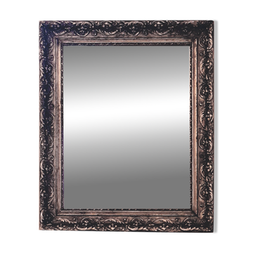 Antique silvered mirror "Barthélémy" – elegance and poetry of time