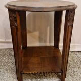Side table in walnut - Art Deco