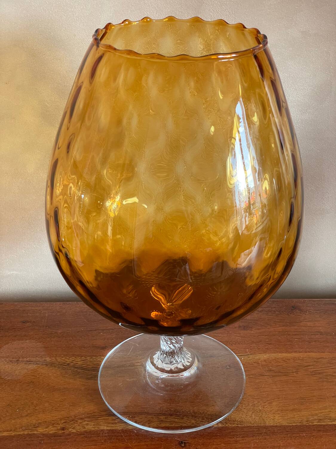 Large vase on foot Italy